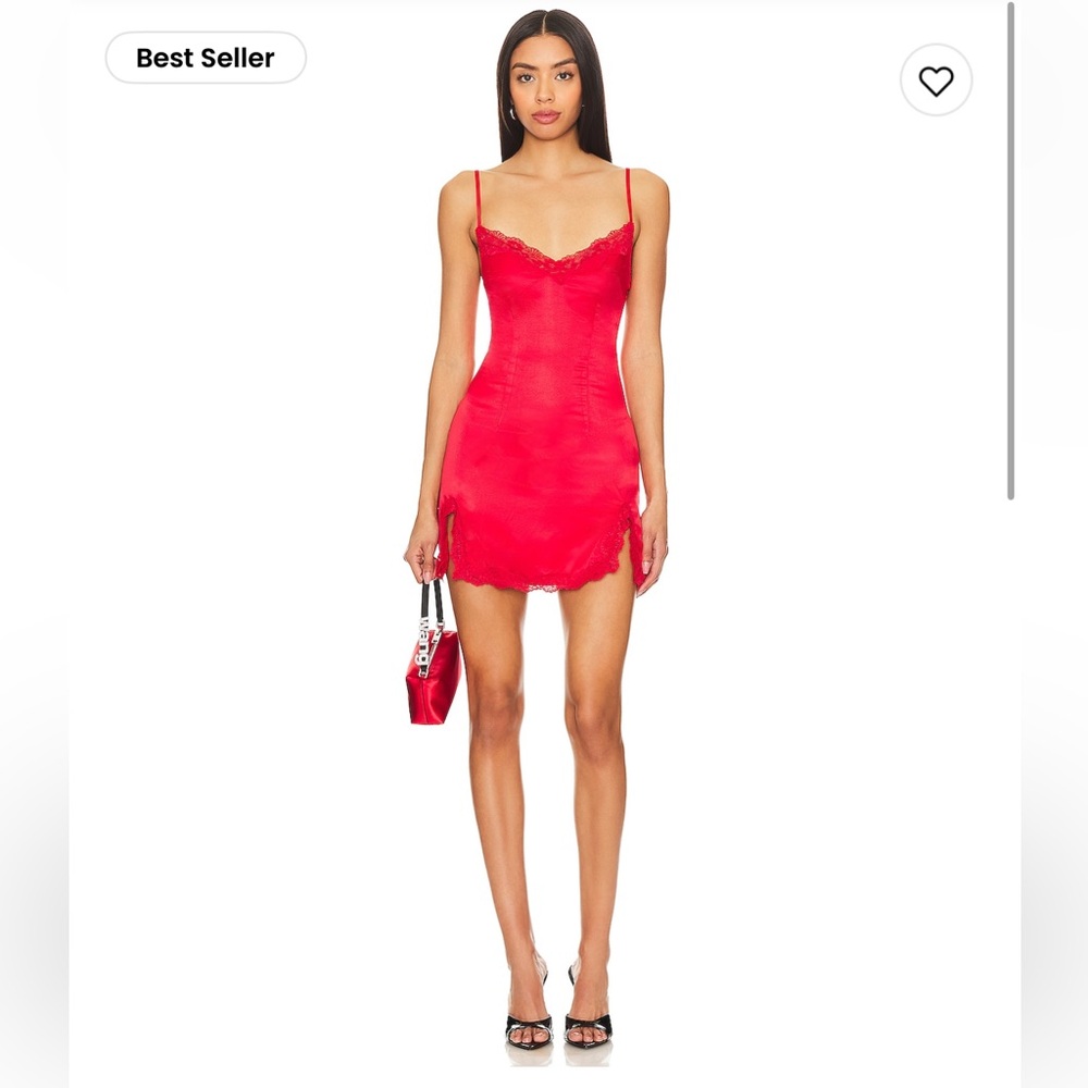 Lovers and Friends Red Slip Dress